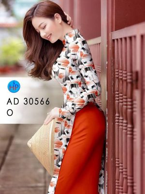 Vải Áo Dài Hoa Văn AD 30566 19